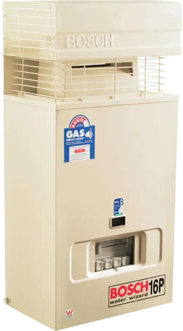 bosch 16l pilot light instant gas hot water system